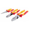 Wiha 32968 Insulated Industrial Pliers and Cutters Set 3 Piece