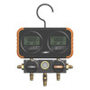 NAVAC N2D4H Manifold Gauge for 22 Refrigerants with Digital Display and 5' Hose Set of 3