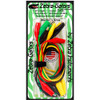 Zebra ZG003 Medium Gator Test Leads 18 Gauge 15 Amp - 8 Pack