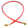 JB CLS-60R KOBRA Secure Seal Refrigerant Hose Red 60 Inch 1/4" x 1/4"