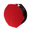 TEC Minneapolis Blower Door™ Red Fan Cover on fan