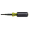 Klein Tools 32527 Multi-Bit Screwdriver, 11-in-1 Nut Driver main view with schrader tip