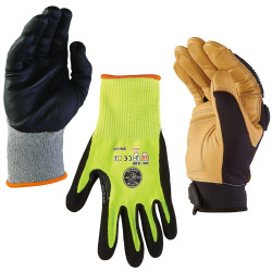 Klein 60189 XL Leather Work Gloves