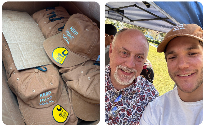 'Keep HVAC Local' Hat Sales Benefit the GRIT Foundation