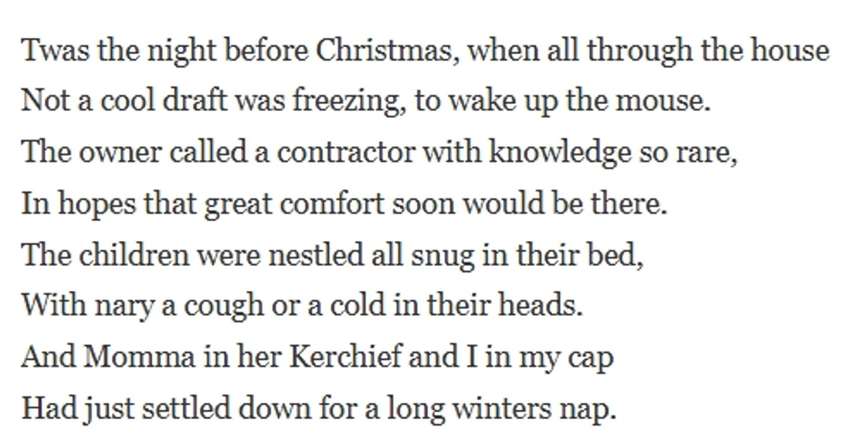 ‘Twas the night before Christmas