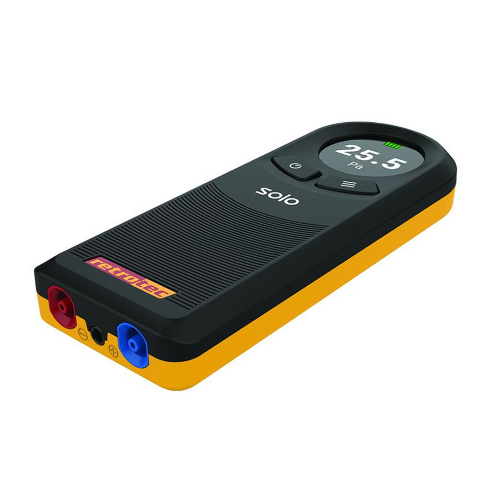 Retrotec SL100 Solo Manometer High Resolution Single Channel Digital Gauge