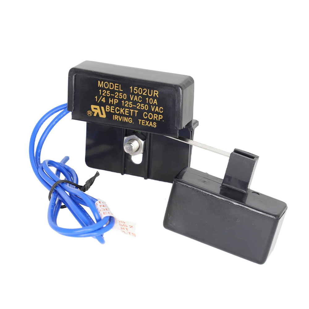 Beckett 1502UR Drain Pan Overflow Safety Switch 125-250 VAC with Drill ...