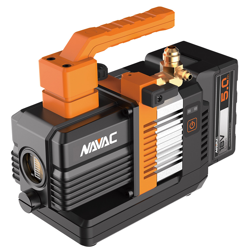 NAVAC 2CFM Cordless Vacuum Pump Kit by TruTech Tools