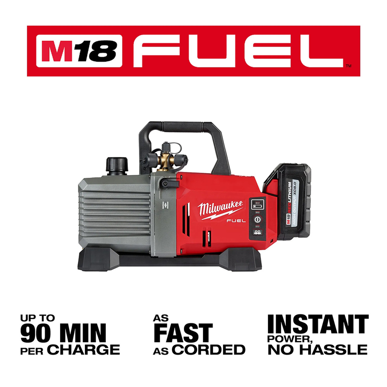 Milwaukee M18 FUEL 5 CFM Vacuum Pump Kit TruTech Tools Ltd