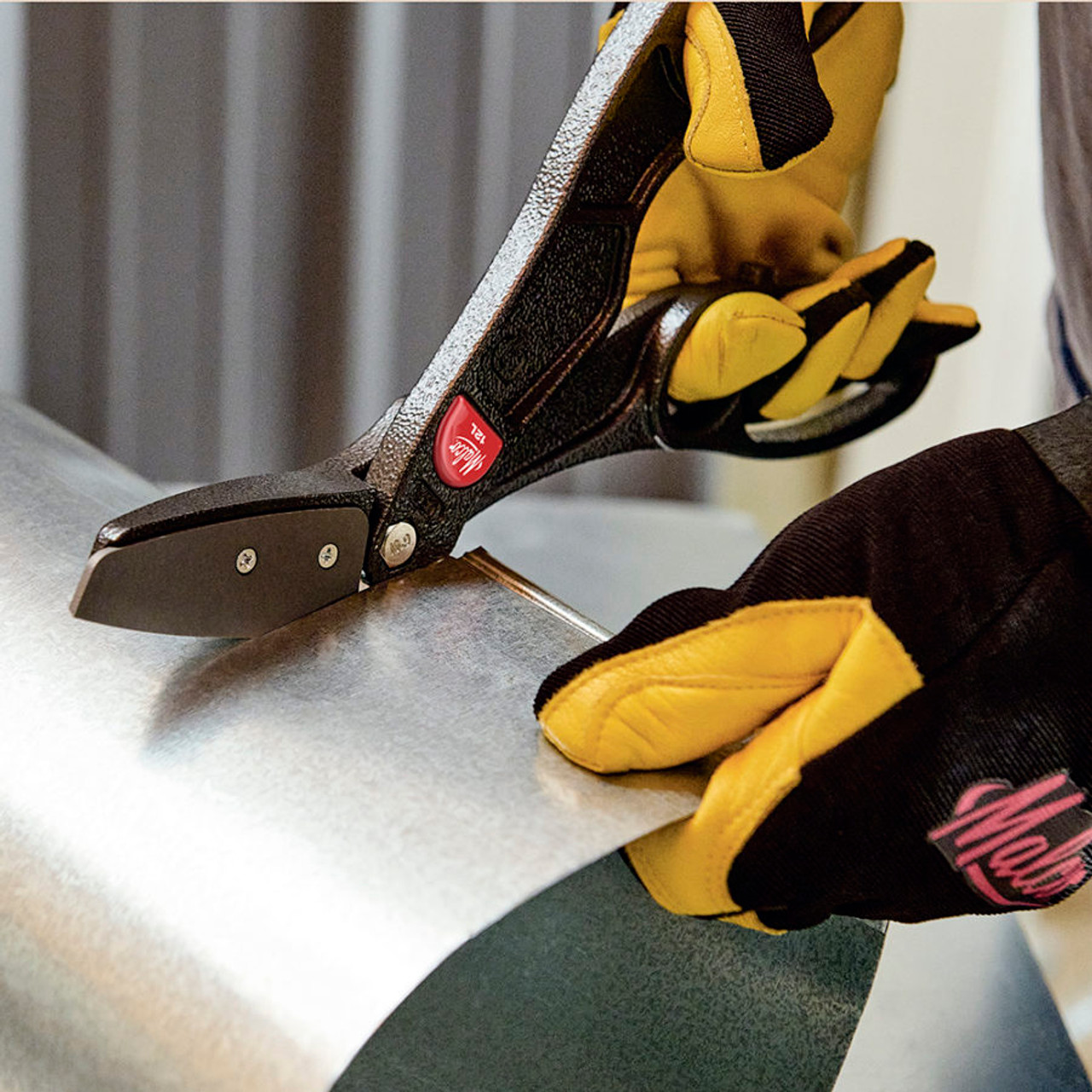 HVAC Premium Left Cut Aviation Snips - Metal, Tin Cutting Shears