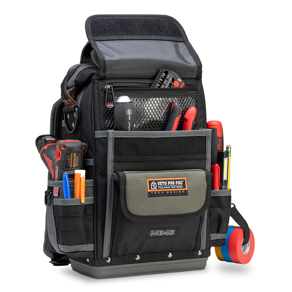 Veto Pro Pac MB4B Large Gatemouth Meter Backpack Bag with Padded