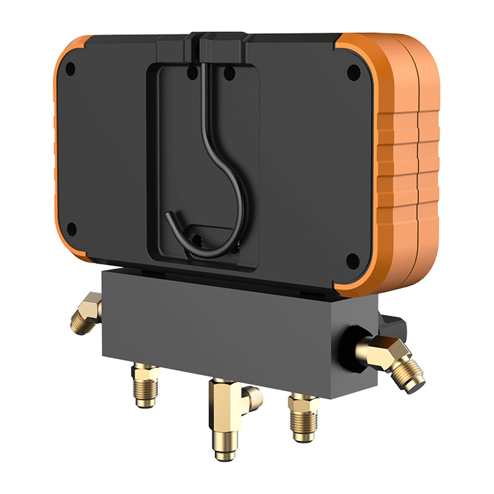 NAVAC N2A4E Pro Plus Manifold Gauge for R-134A, R-404A, and R-410A