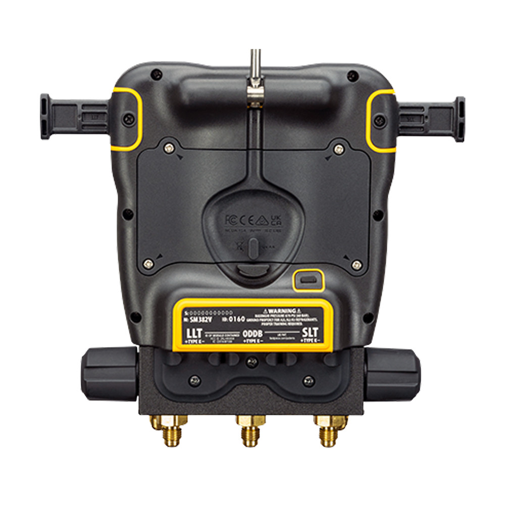 Fieldpiece SM382V 3-Port Digital Refrigerant Manifold A2L Compatible