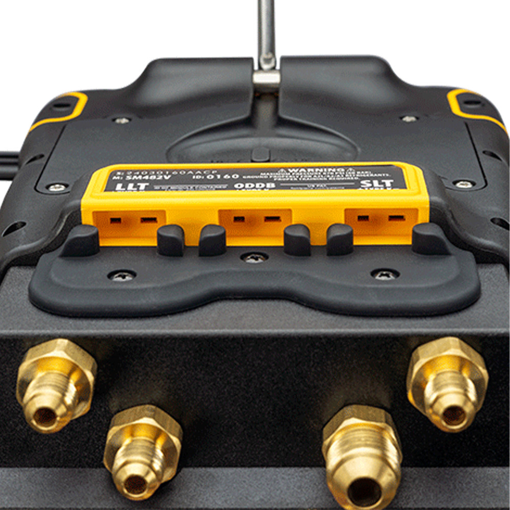 Fieldpiece SM482V 4-Port Digital Refrigerant Manifold A2L Compatible