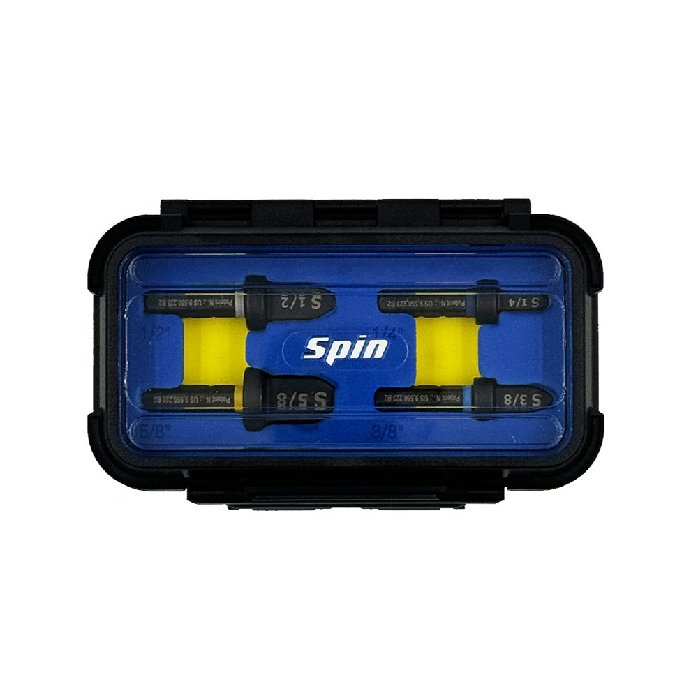 S4000 - Spin Tools S4000 - 4 Tool Swaging SPIN Set (1/4, 3/8, 1/2, 5/8