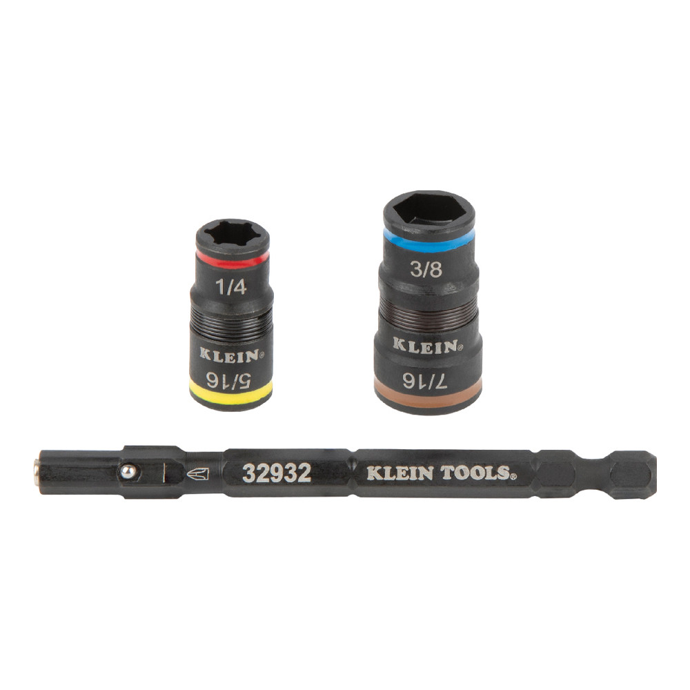 Klein Tools 85515HD Flip Socket, Mini Ratchet and Multi-Bit Driver