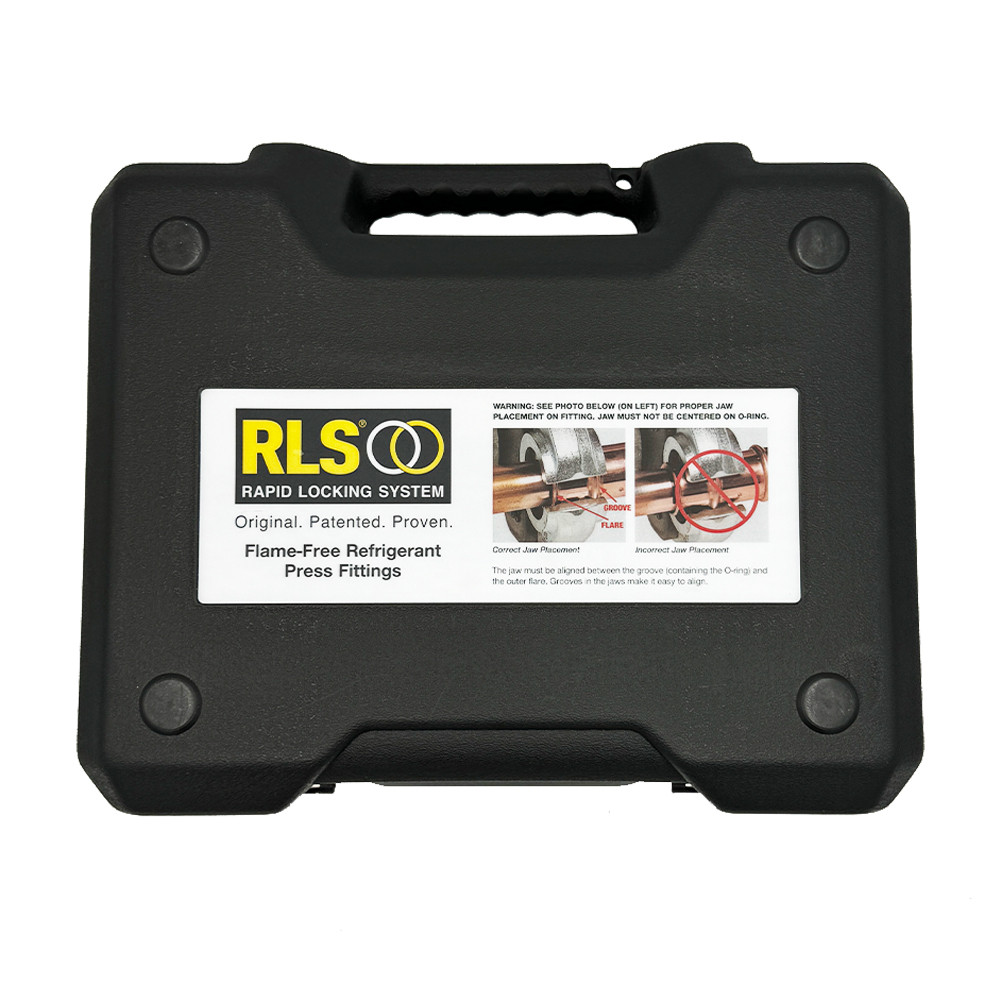 RIDGID RLS Refrigerant Copper Press Residential 6 Jaw Kit - 1/4