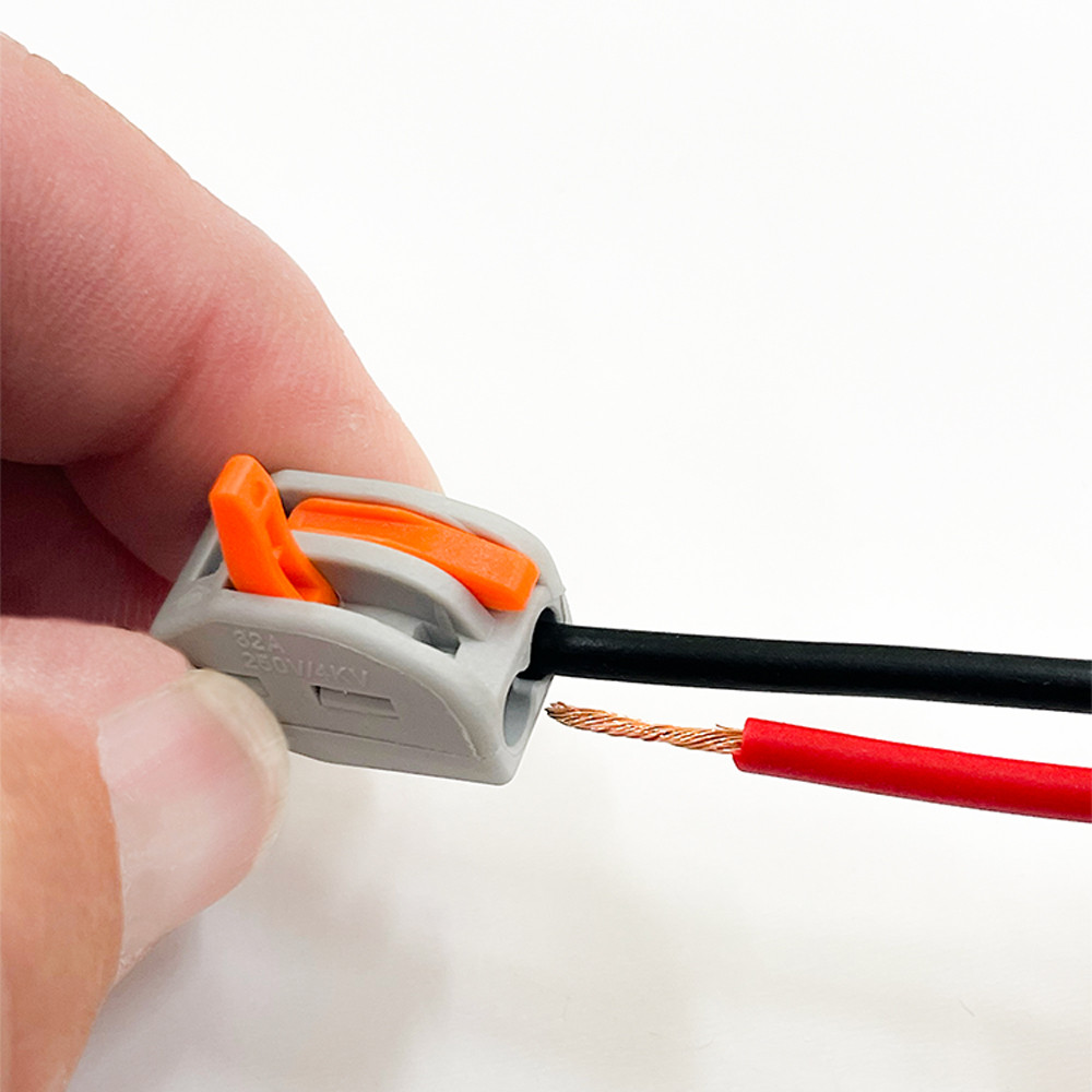 Zebra ZSLCK Compact Splicing Wire Connectors with Snap Levers