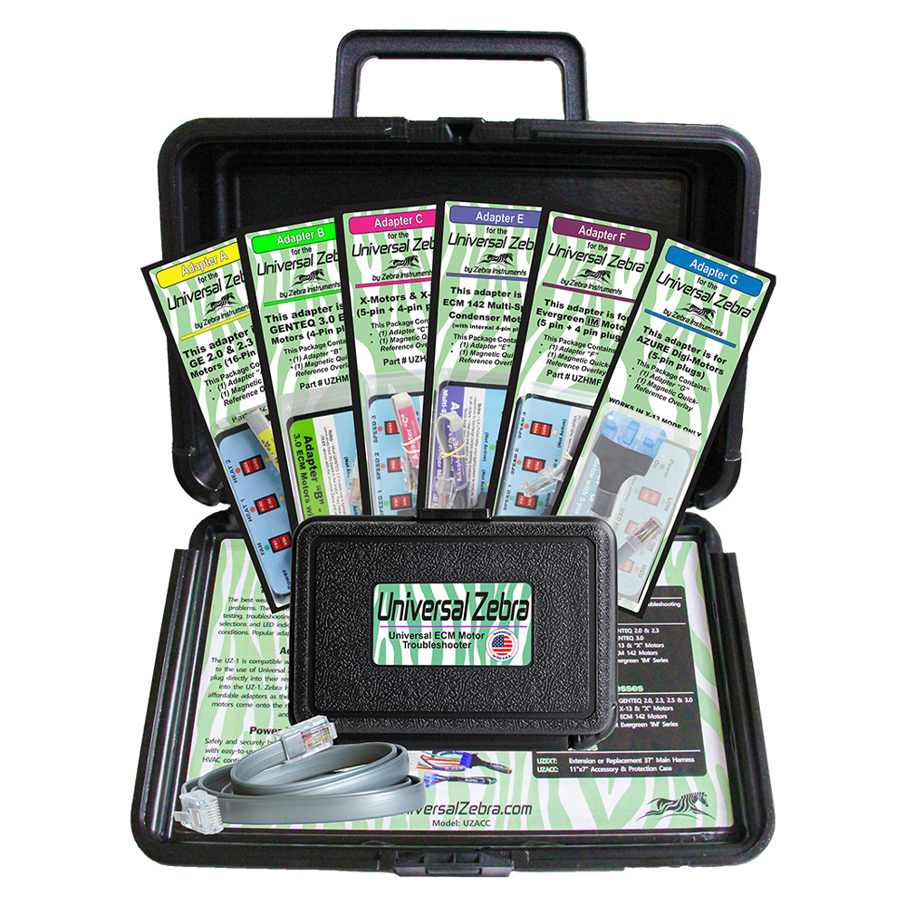 Zebra UZPLUS Universal Zebra System - ECM Motor Tester plus