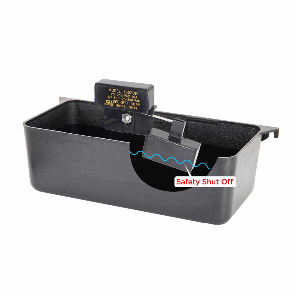 Beckett 1502UR Drain Pan Overflow Safety Switch 125-250 VAC with