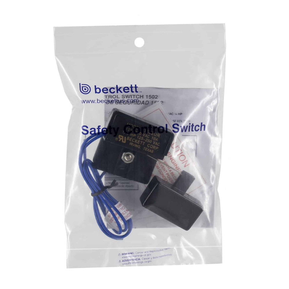 Beckett 1502UR Drain Pan Overflow Safety Switch 125-250 VAC with