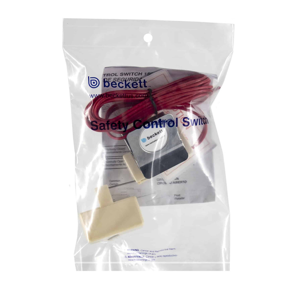 Beckett 1502C Drain Pan Overflow Safety Switch 125-250 VAC with SS