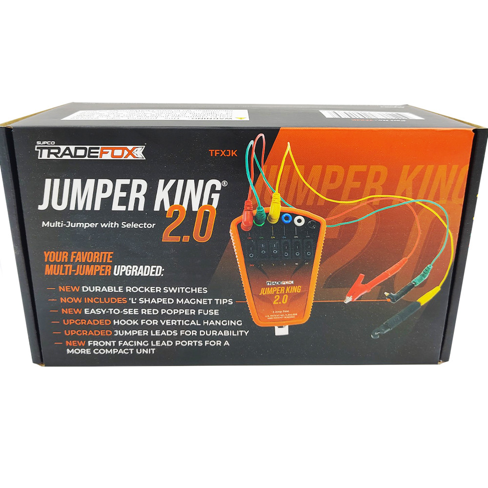 Supco TFXJK Jumper King 2.0 Fused Multi Jumper | TruTech Tools