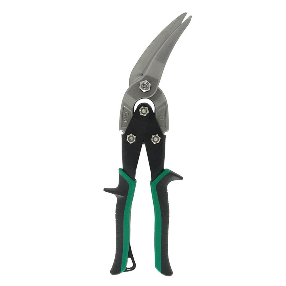 Malco AV73 Metal Aviation Snips, Offset Right, 2-1/4