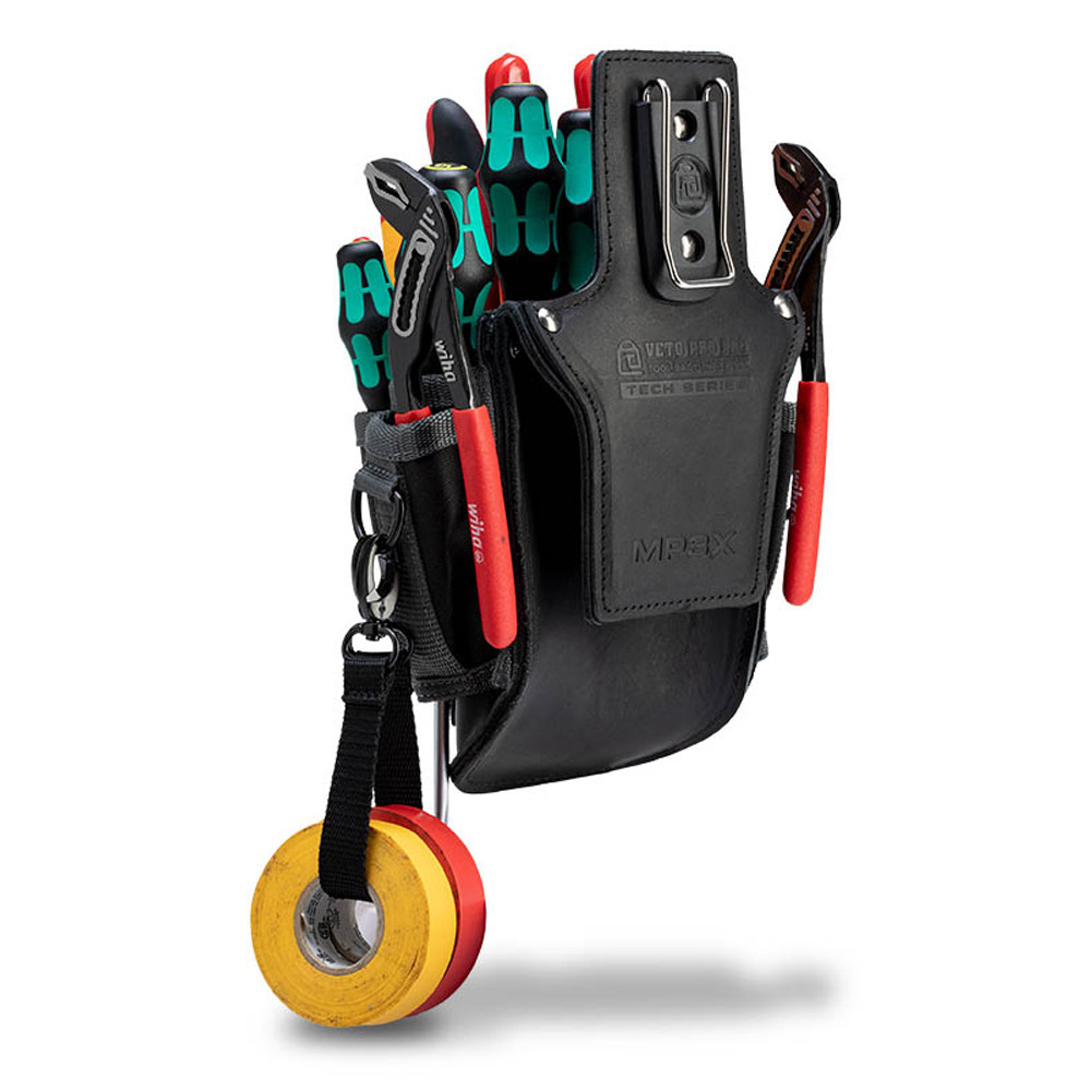 Veto Pro Pac MP3X Medium Sized Hand Tool Pouch with Leather Back