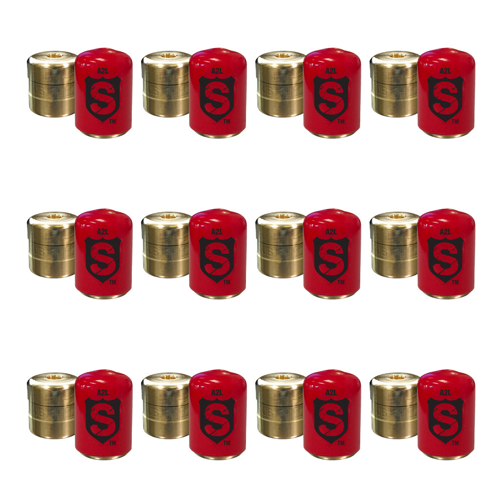 MARS Lock/JB Shield 1/4" Universal Refrigerant Locking Caps – 30 Pack – SHLD-U4 65420