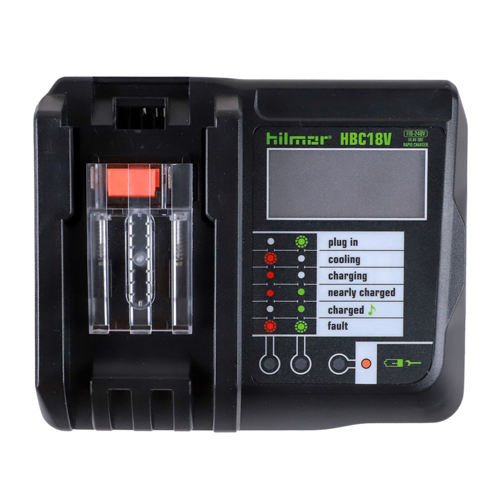 Hilmor HBC18V 1.3 AMP Battery Charger for Hilmor Vacuum Pump Batteries