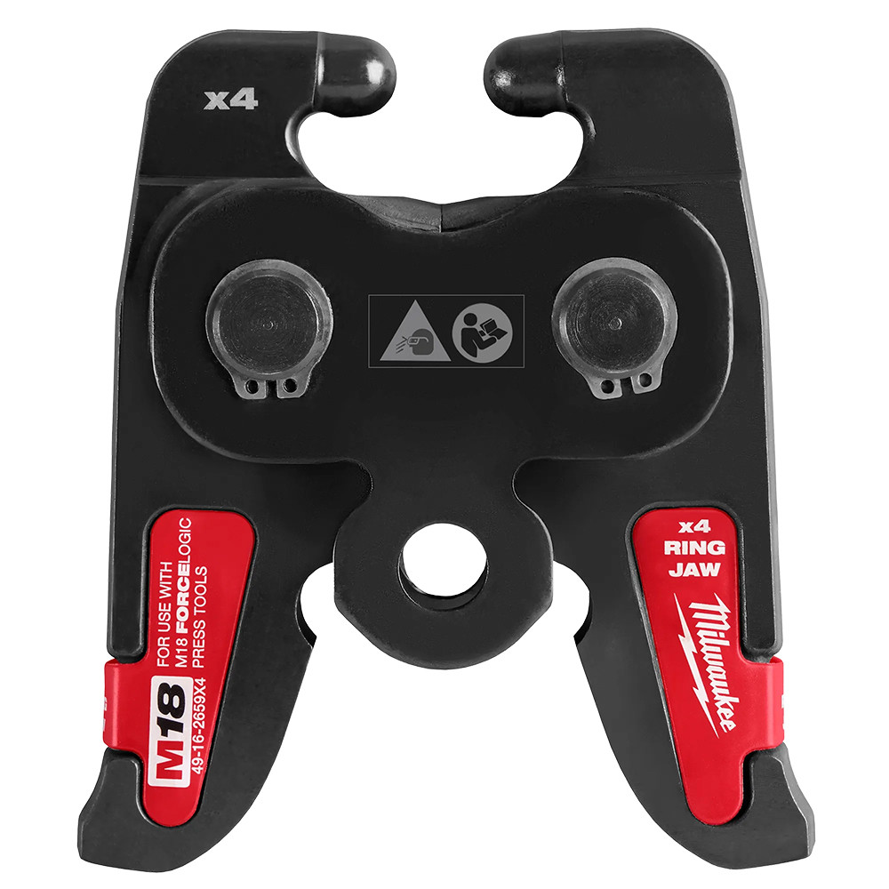 Milwaukee X4 Press Ring Jaw Adapter for M12 FORCE LOGIC
