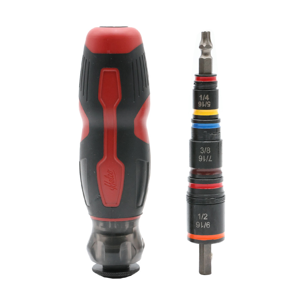 Malco HMTT25A 7-in-1 C-RHEX® Flip Bit Hex Sockets with Premium