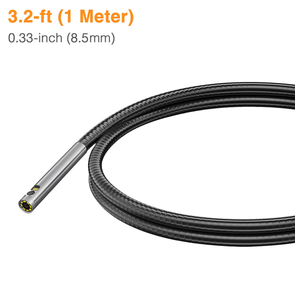 Teslong NTS300 Rotating Dual Lens Inspection Camera with 5 Inch Screen