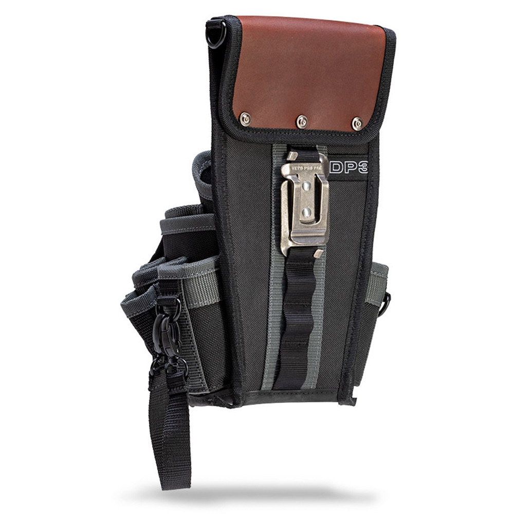 VETO PRO PAC DP3腰袋 黒と茶色 Veto Pro Pac DP3 Tool and Drill Pouch