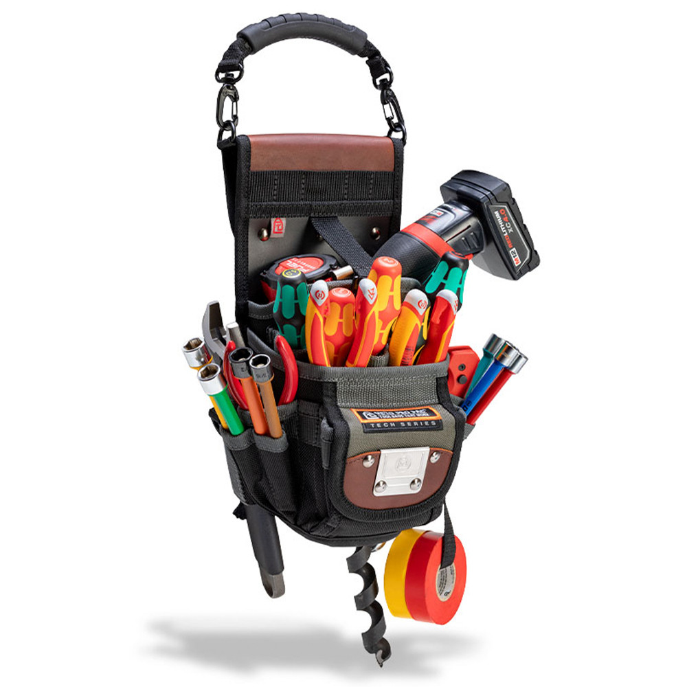 VETO PRO PAC DP3腰袋 黒と茶色 Veto Pro Pac DP3 Multifunctional Drill and Tool Pouch – Tool Nut
