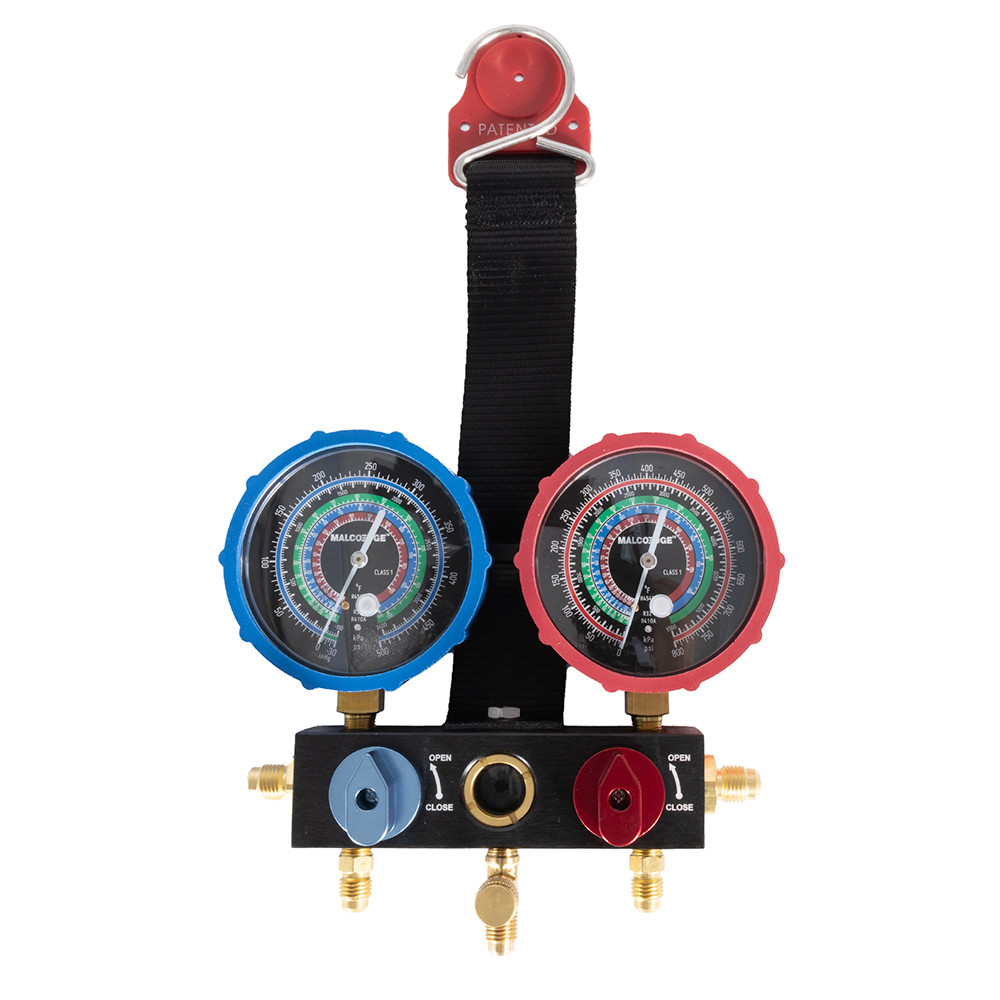 Malco Edge M2VKA2L A2L 2 Valve Manifold Kit R32, R410A, R454B
