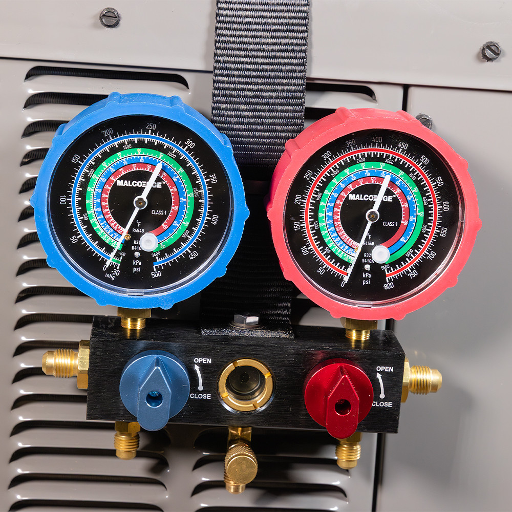 Malco Edge M2VKA2L A2L 2 Valve Manifold Kit R32, R410A, R454B