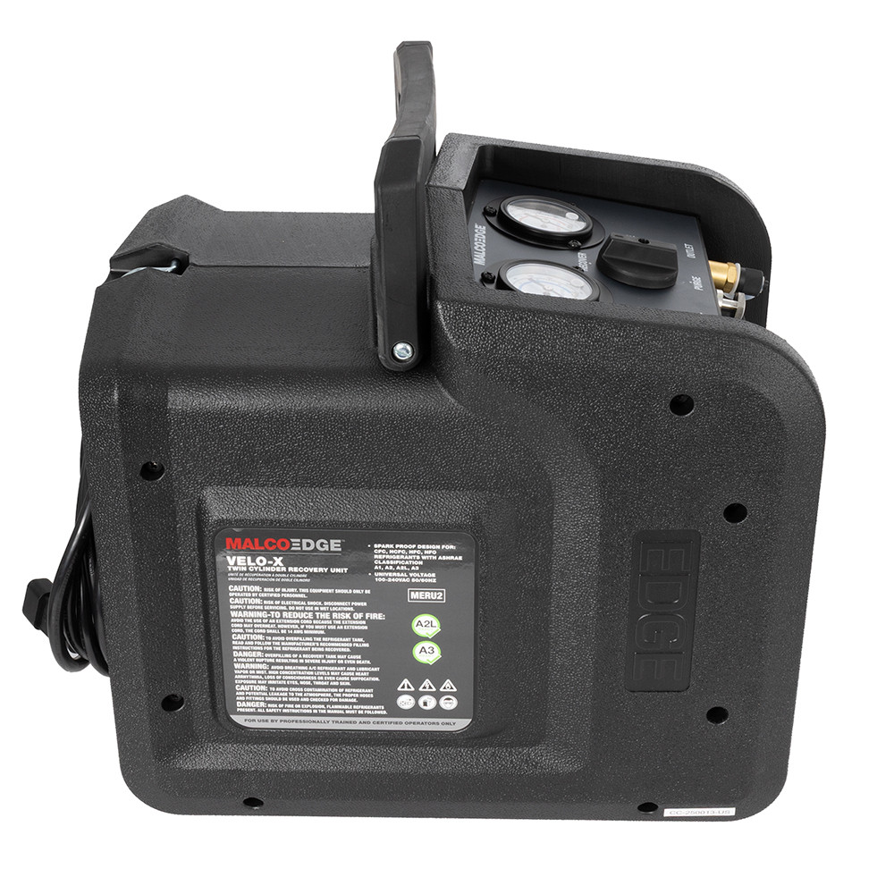 Malco Edge MERU2 Velo-X Refrigerant Recovery Machine | TruTech Tools