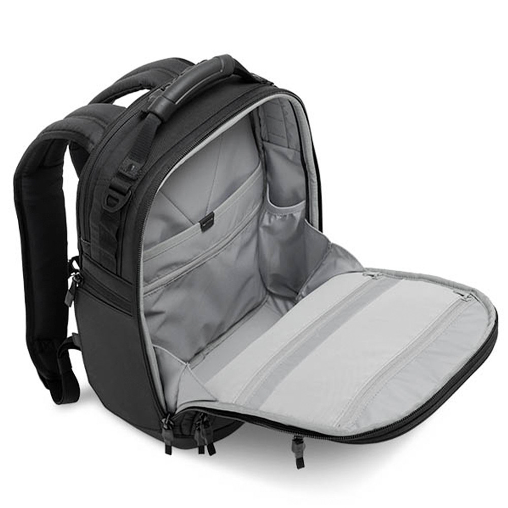 17 laptop backpack with wheels Large Leather Roll Top Backpack Laptop 17"