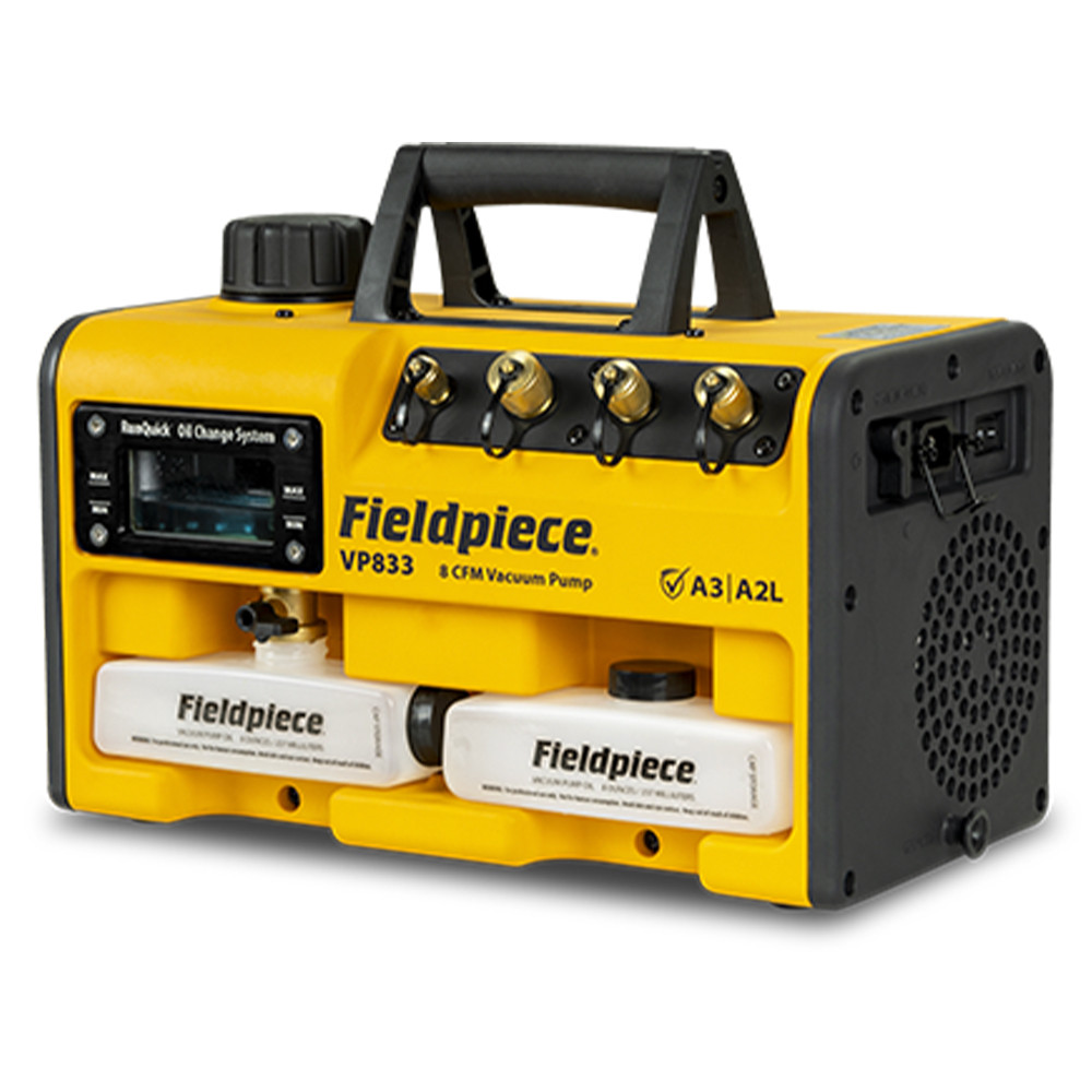 Fieldpiece VP833 RunQuick Dual Stage Vacuum Pump A3 Compatible