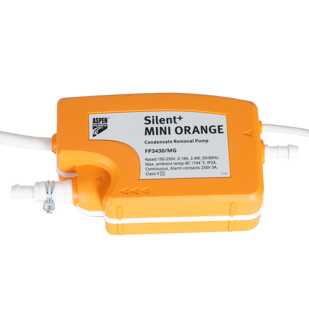Aspen FP3430 Silent+ Mini Orange Condensate Removal Pump, Gen 5