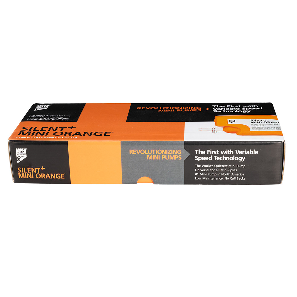 Aspen FP3430 Silent+ Mini Orange Condensate Removal Pump, Gen 5