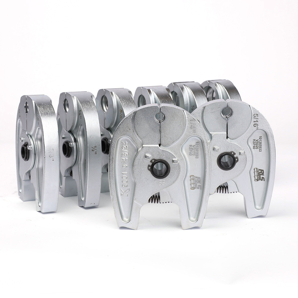 Klauke 15kN Refrigerant Press Jaw Kit, 8 Jaws 1/4