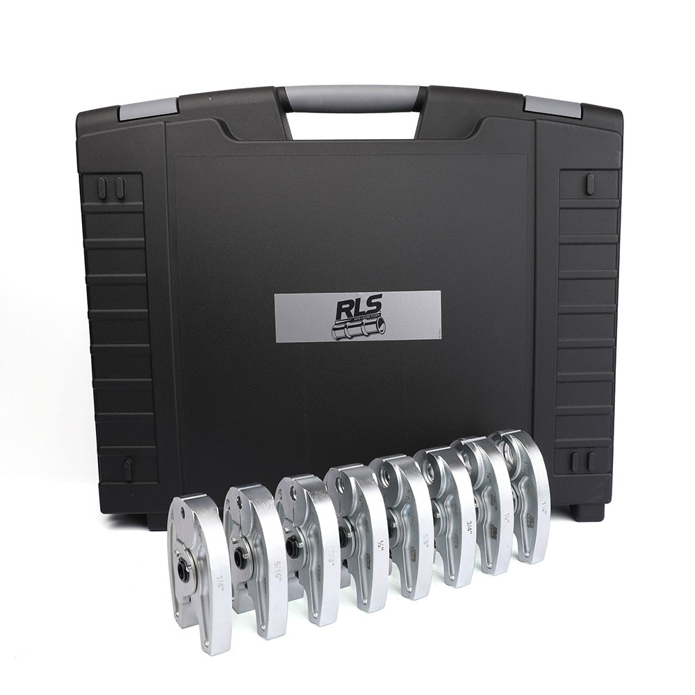 Klauke 15kN Refrigerant Press Jaw Kit, 8 Jaws 1/4