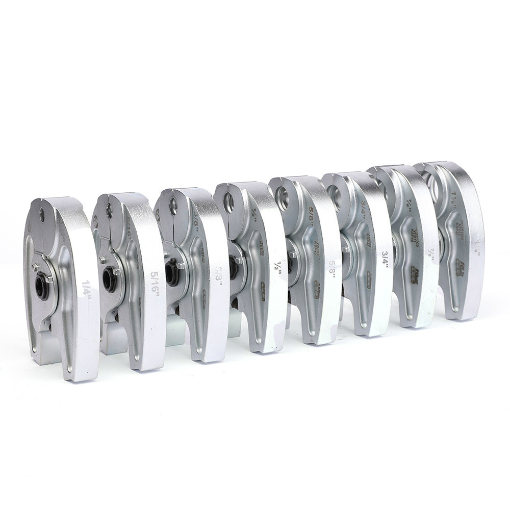 Klauke 15kN Refrigerant Press Jaw Kit, 8 Jaws 1/4