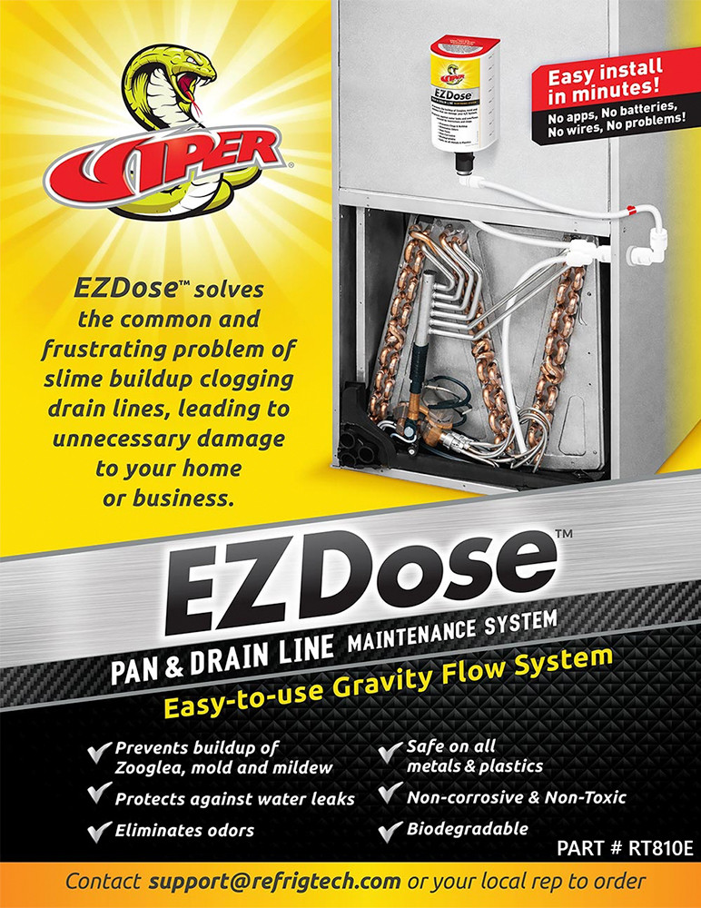 Viper RT810E EZDose Pan and Drain Line Maintenance System