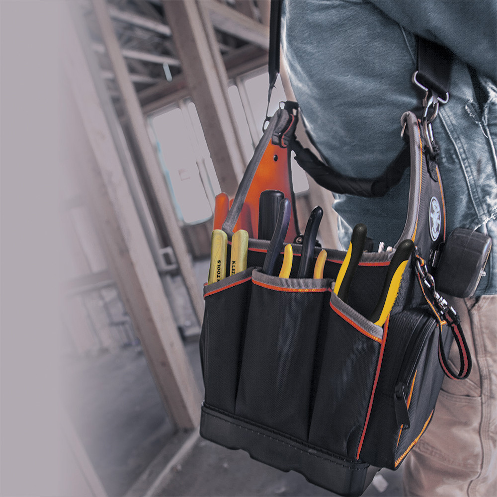 Klein Tools 554158 20 Pocket Tradesman Pro Tool Tote | TruTech Tools