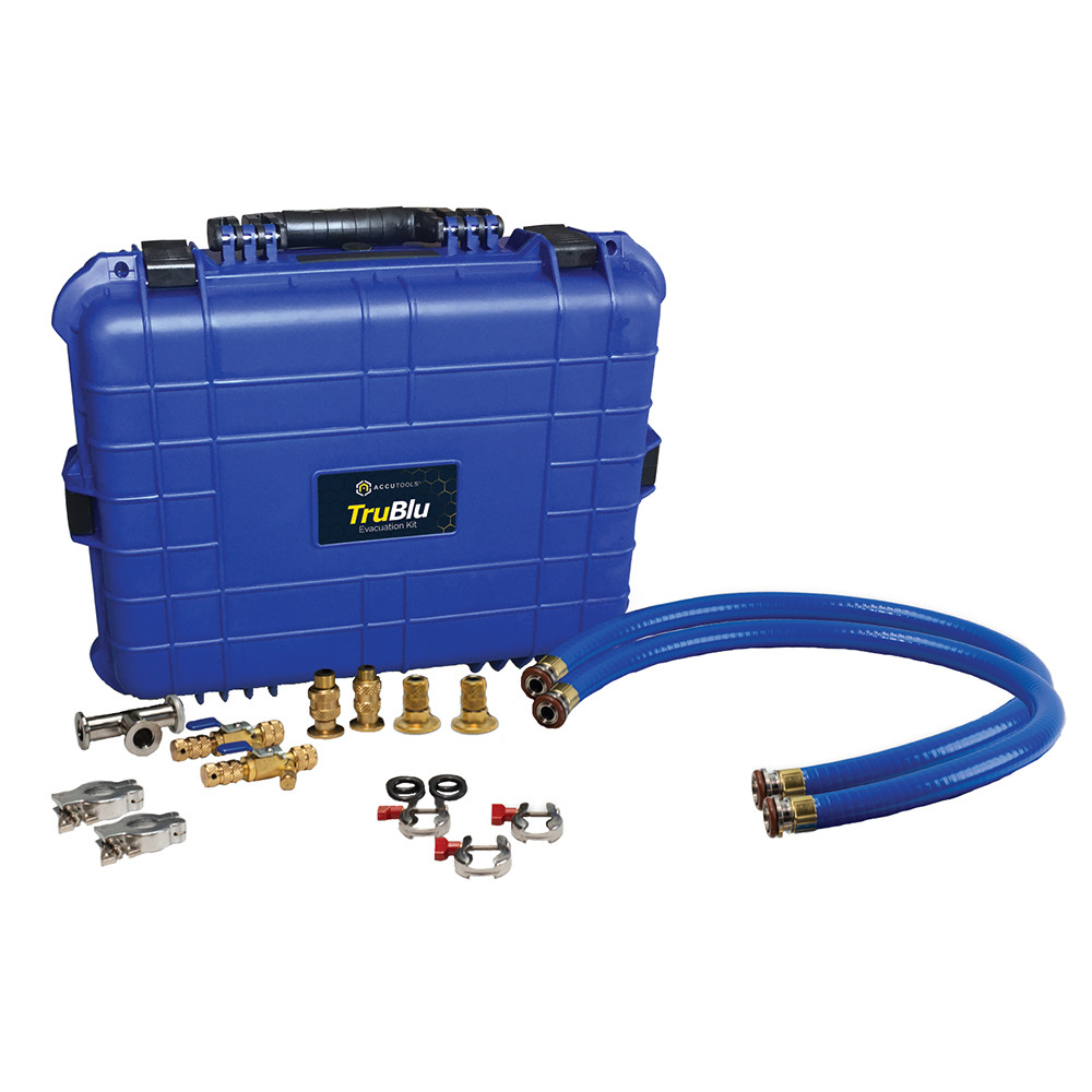 TruTech Rapid Evacuation Kit w/ Fieldpiece VP87, TruBlu, BluVac+ Pro
