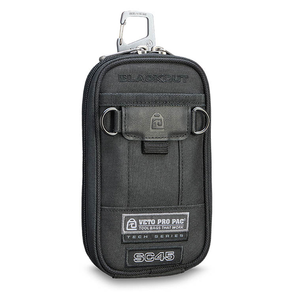 Veto Pro Pac SC45 BLACKOUT Tool & Phone Pouch | TruTech Tools